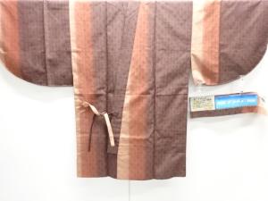 未使用品　三代目市三郎　手織り紬道中着2枚セット
